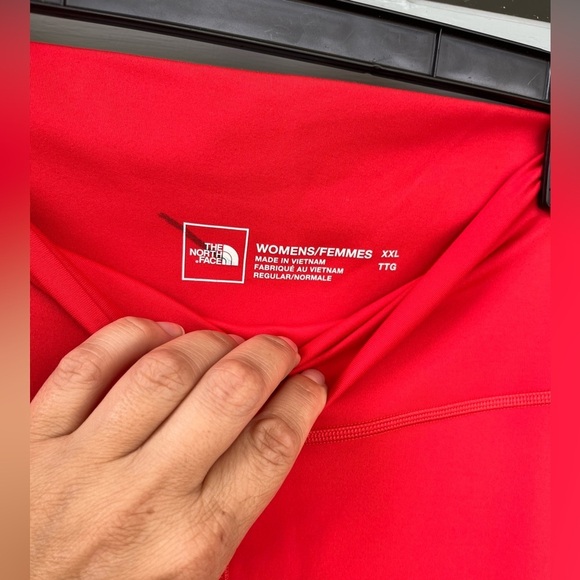 The North Face EA Duet Tight TTG Leggings Red Orange Women’s Sz XXL - Picture 3 of 11